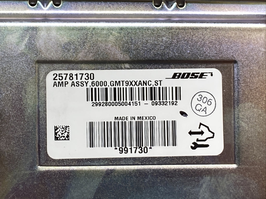 2007 2013 GMC Denali 1500 2500 Bose Audio Radio Amplifier Amp OEM 257817303