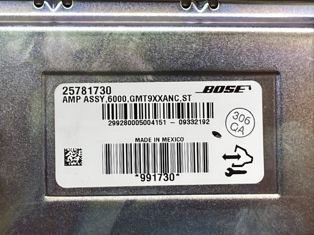 2007 2013 GMC Denali 1500 2500 Bose Audio Radio Amplifier Amp OEM 257817303