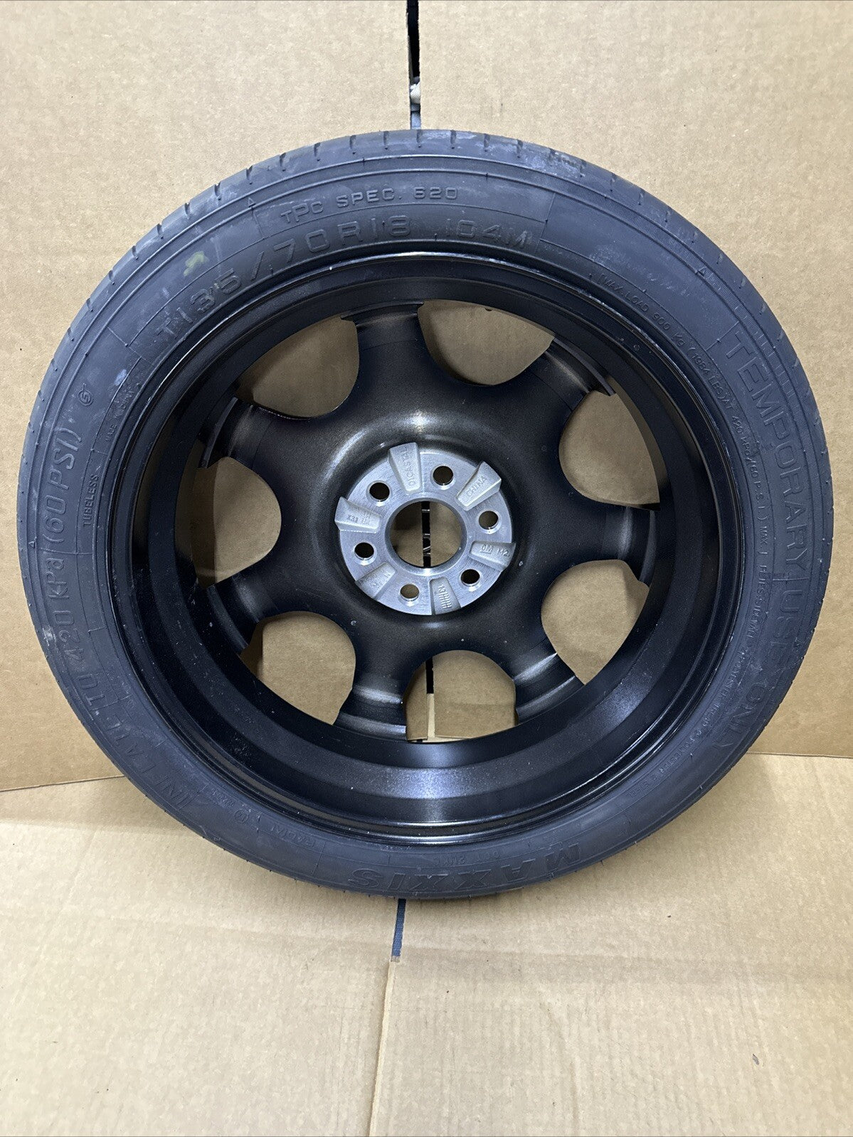 2010 2016 CADILLAC SRX OEM SPARE WHEEL AND TIRE JACK KIT DONUT COMPACT SPARE2