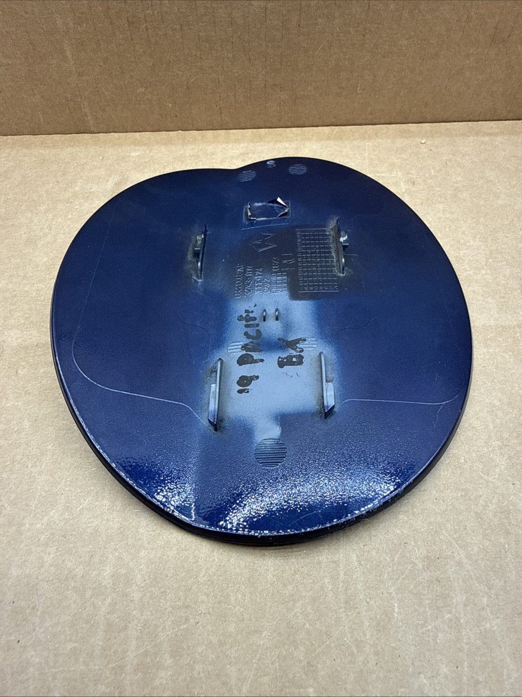 2017-2025 Pacifica Fuel Gas Tank Filler Door Lid Cover OEM PBX Blue Scratched7