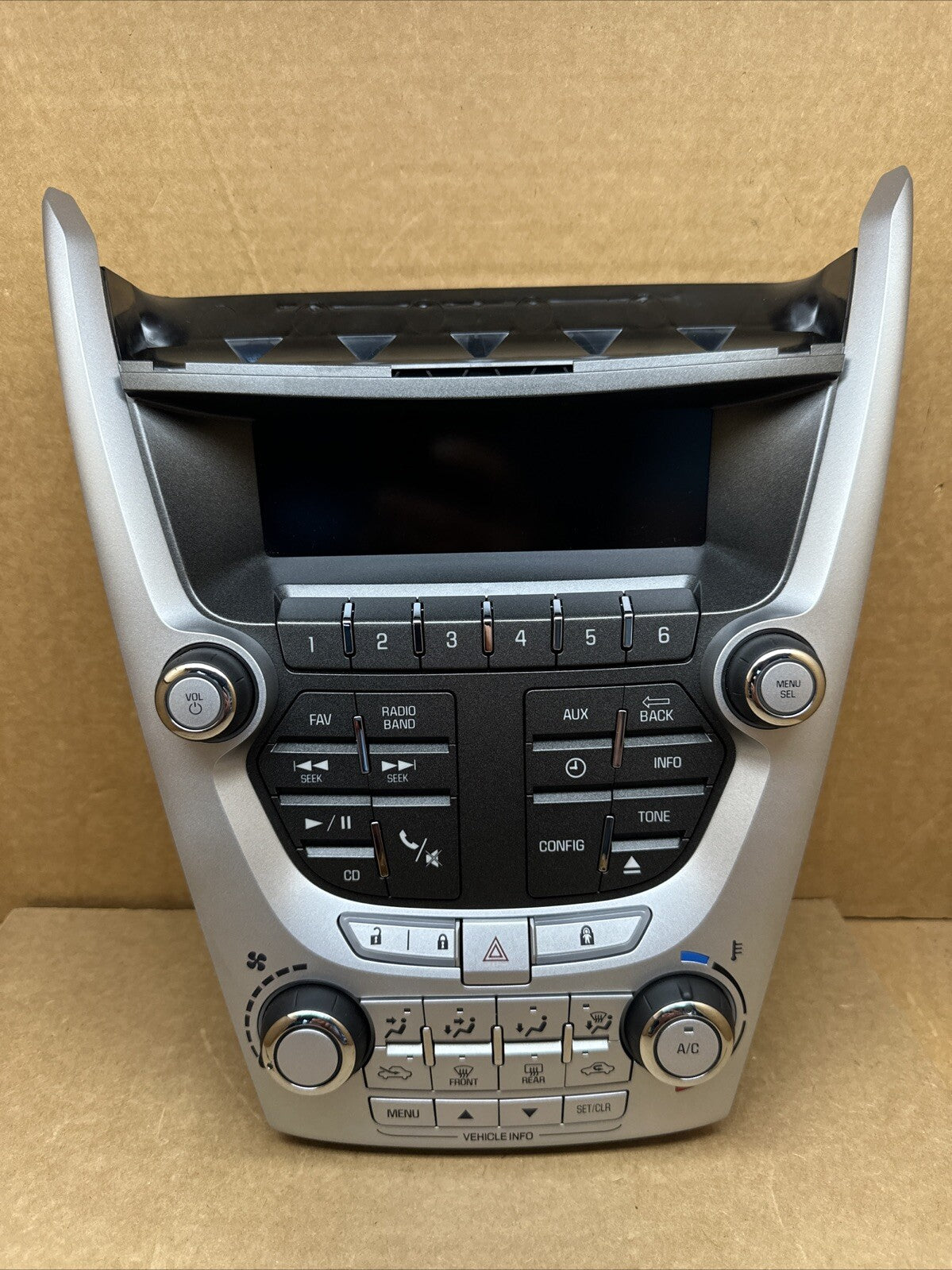 2012 2015 Chevy Equinox Terrain Radio Face Climate Control Panel Bezel 840967130