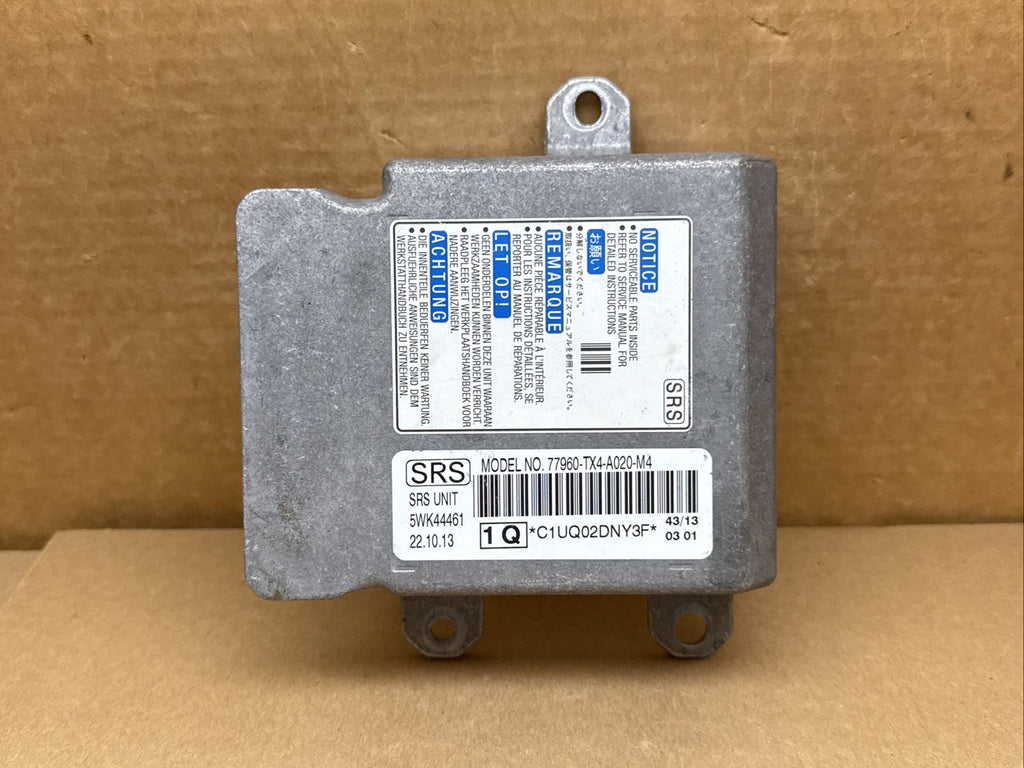 Acura RDX AirBag Air Bag Restraint Control Module 77960 TX4 A020 M40