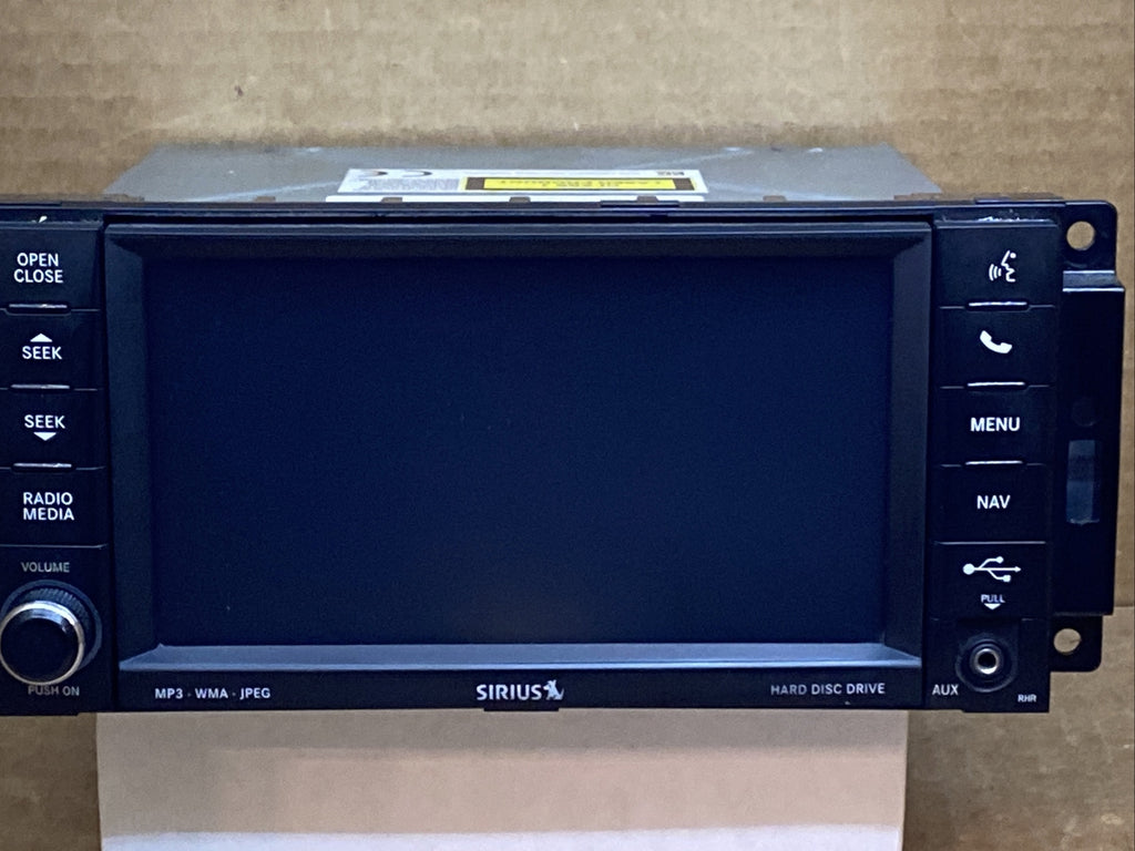 Jeep Dodge Chrysler Touchscreen Radio RHR P68092001AC 68092001AC2