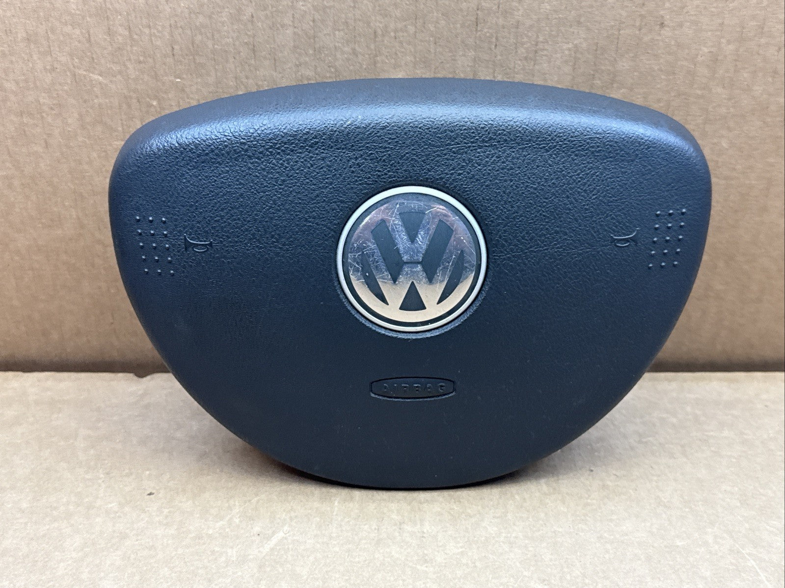 2004-2010 VW Beetle Left Driver Side Steering Wheel Airbag Air Bag Two Plug0