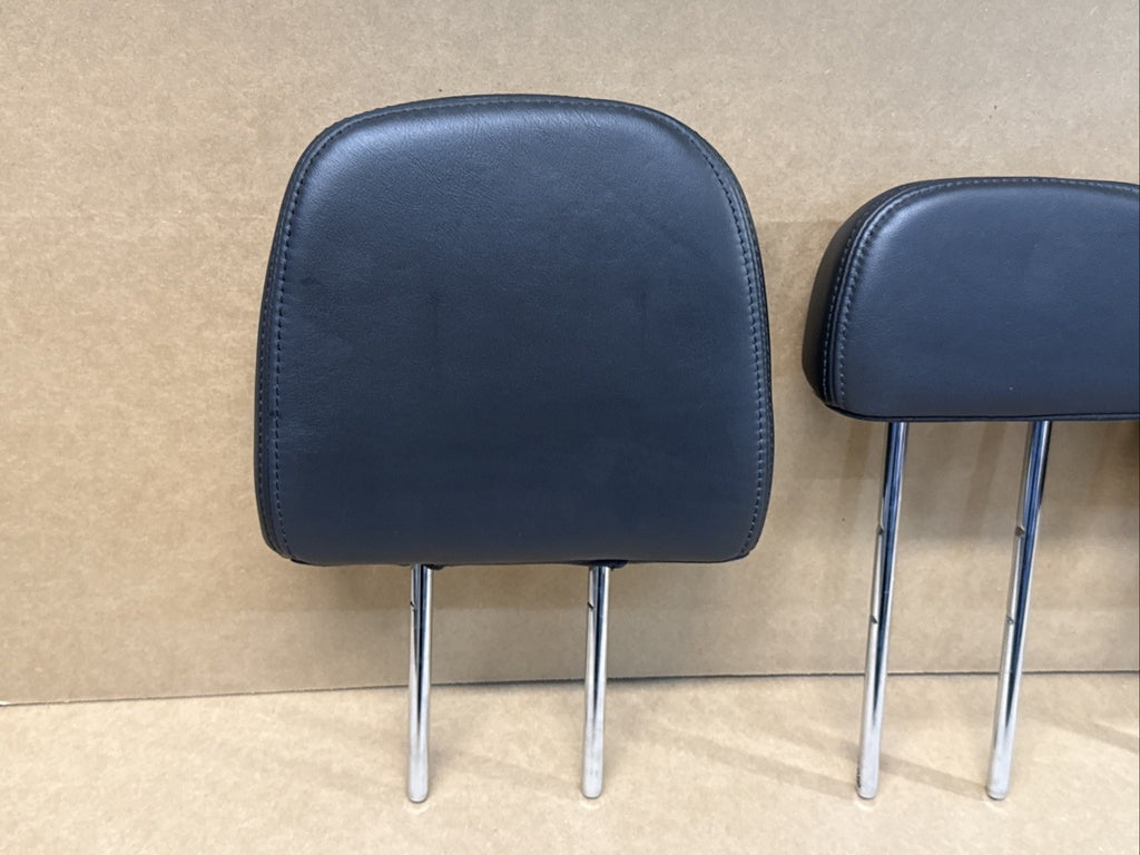 2011 2014 Ford F 150 F150 Back Rear Head Rest Headrest Black Leather Set of 31