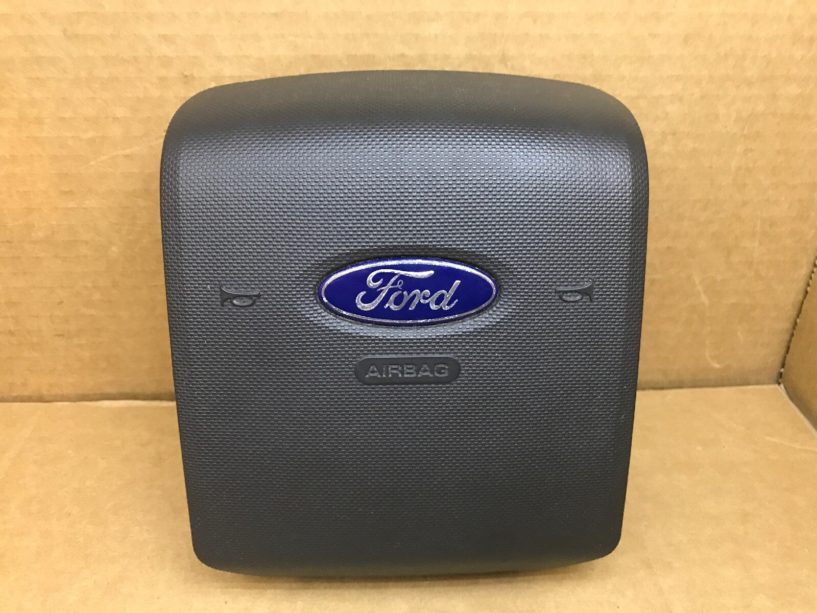 07 14 FORD EXPEDITION LEFT DRIVER SIDE STEERING WHEEL AIRBAG AIR BAG BLACK0