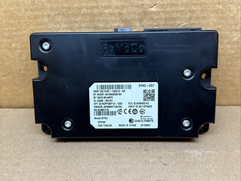 Ford Sync Voice Control Module FJ5T 14D212 AB0