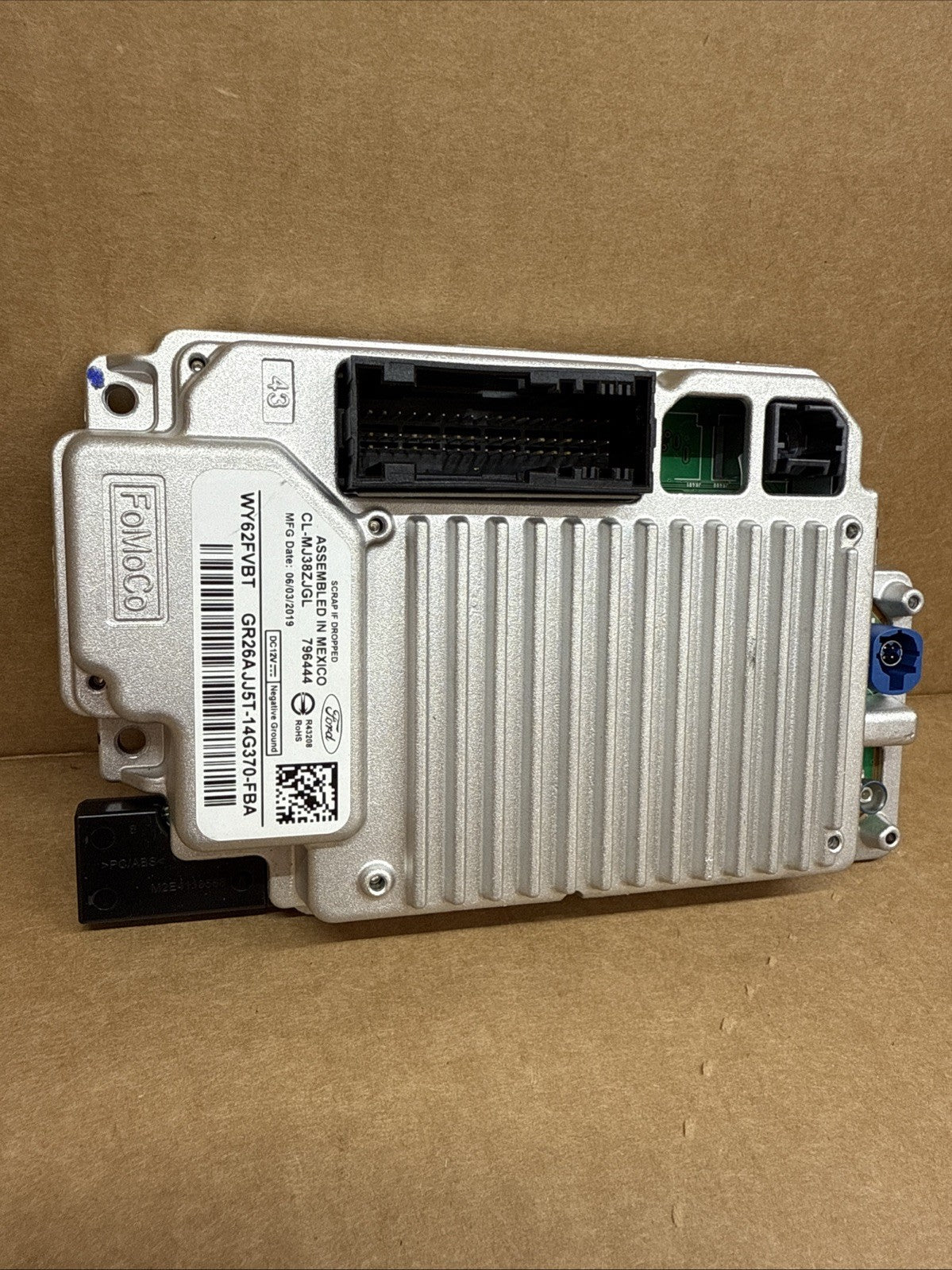 Ford Sync 3 Sync3 Radio Module JJ5T 14G370 FBA1