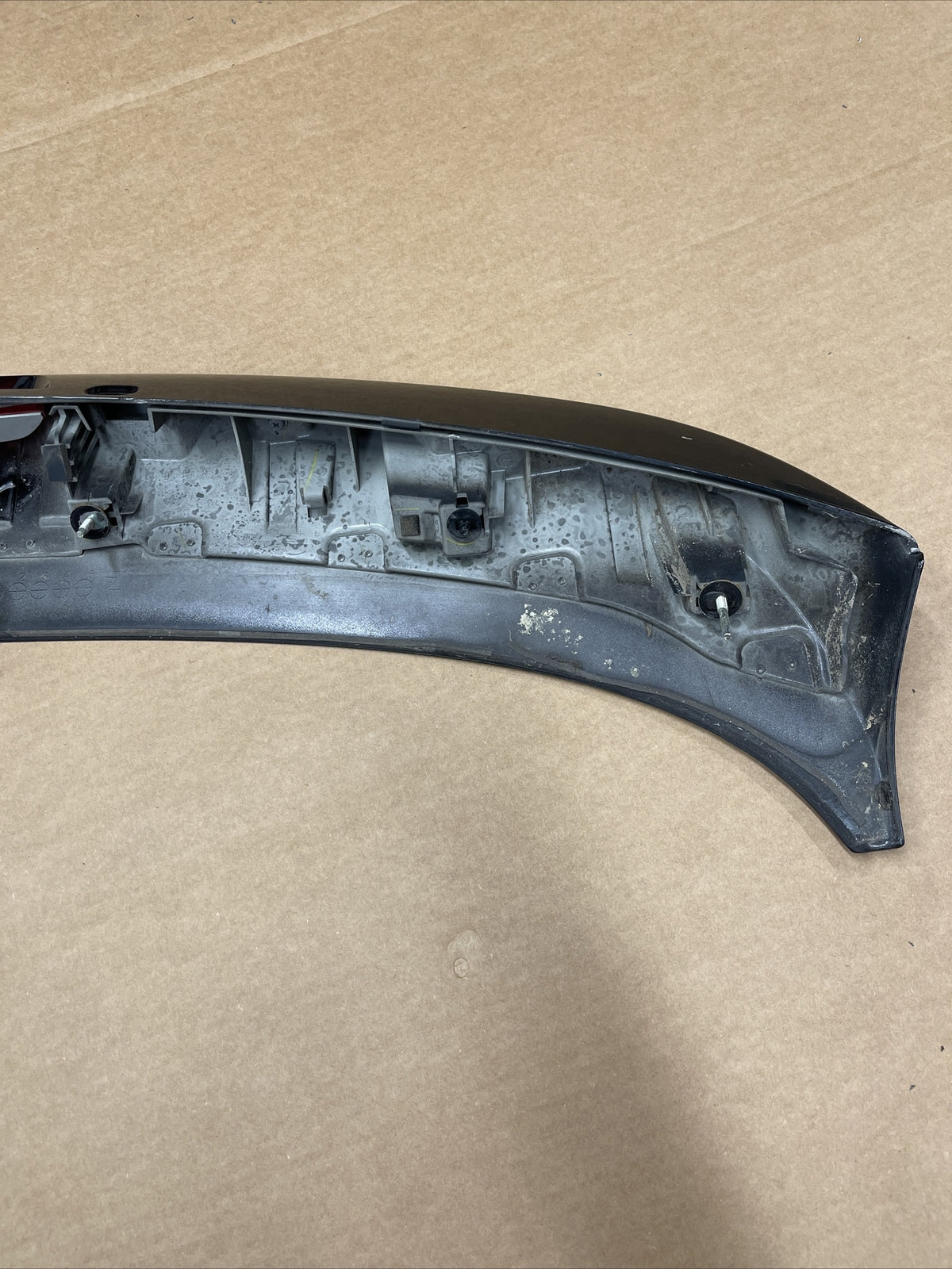 2007 2015 MAZDA CX 9 CX9 REAR LIFT GATE SPOILER 3RD THIRD BRAKE BLACK PAINT 41W3