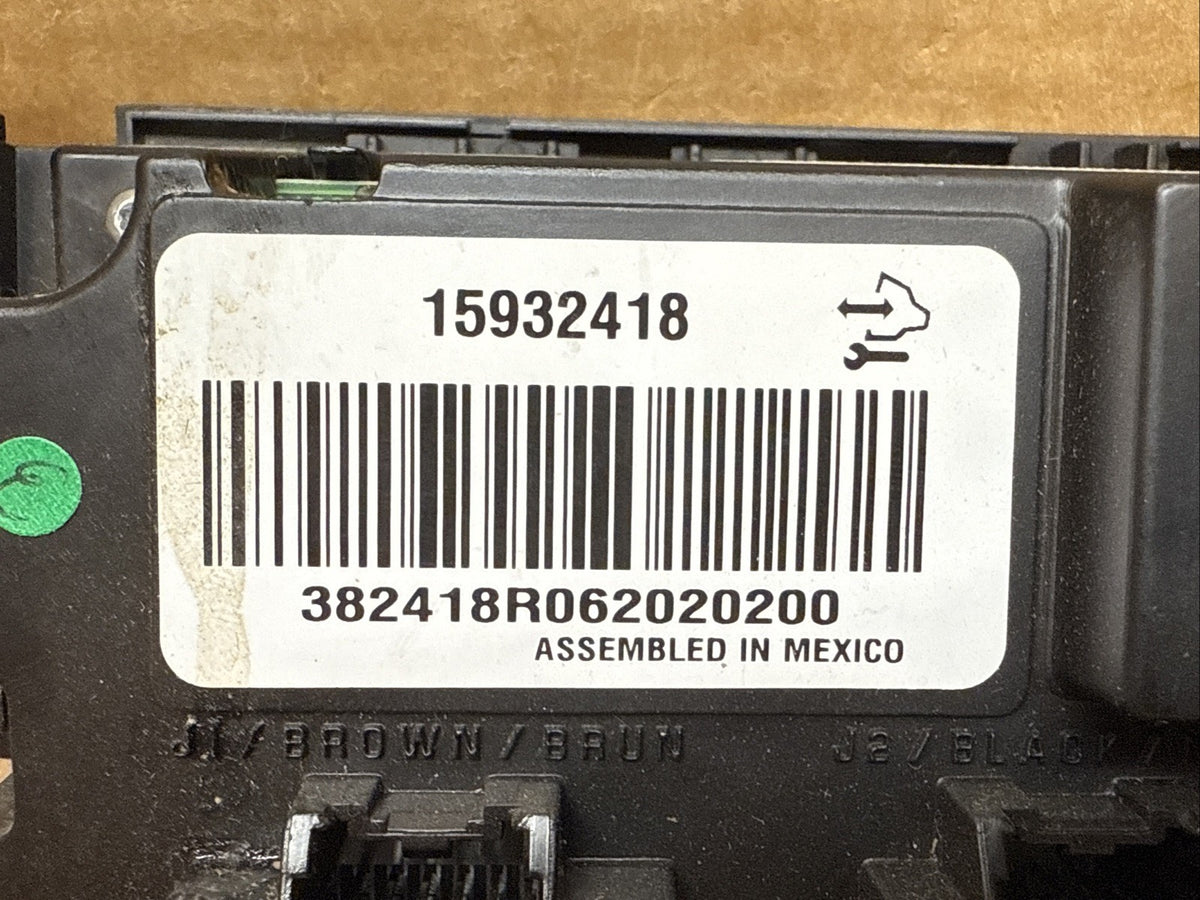 07 11 Yukon Tahoe Suburban Automatic Climate Temperature Temp Control 159324189