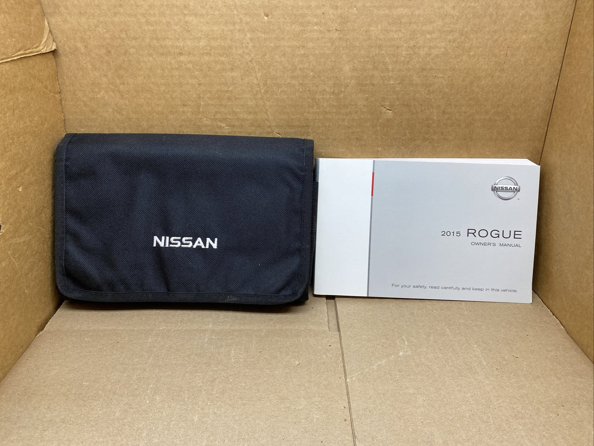2015 15 Nissan Rogue Owner's Owners Owner Manual Book Guide Set Case OEM0