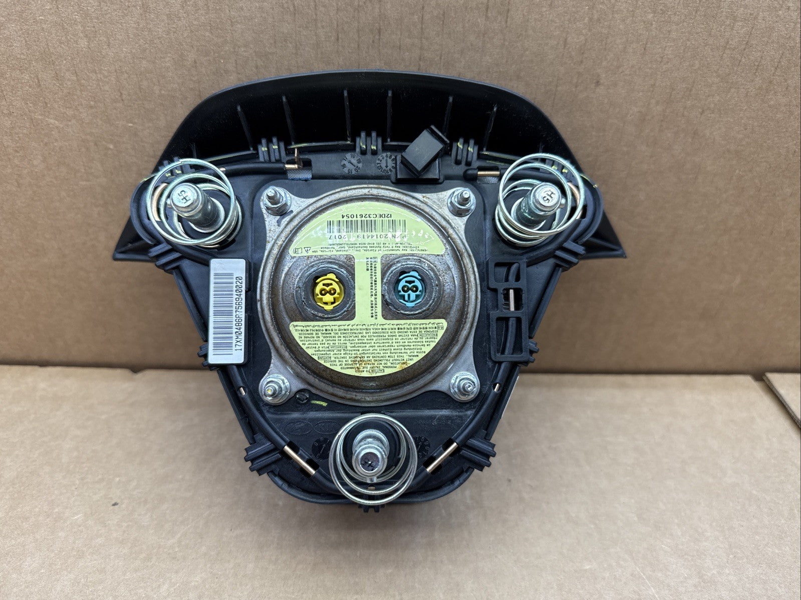 2014 2018 KIA FORTE FRONT LEFT DRIVER SIDE STEERING WHEEL AIRBAG AIR BAG5