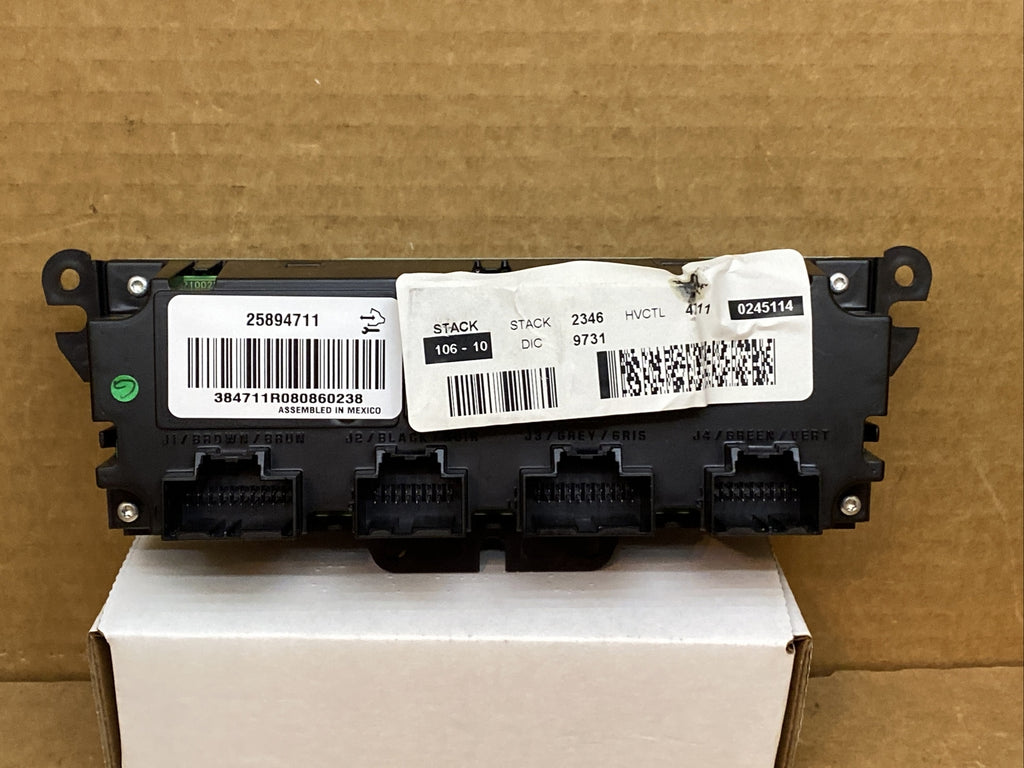 2008 2012 Traverse Enclave Digital Climate Temp Temperature Control 258947114