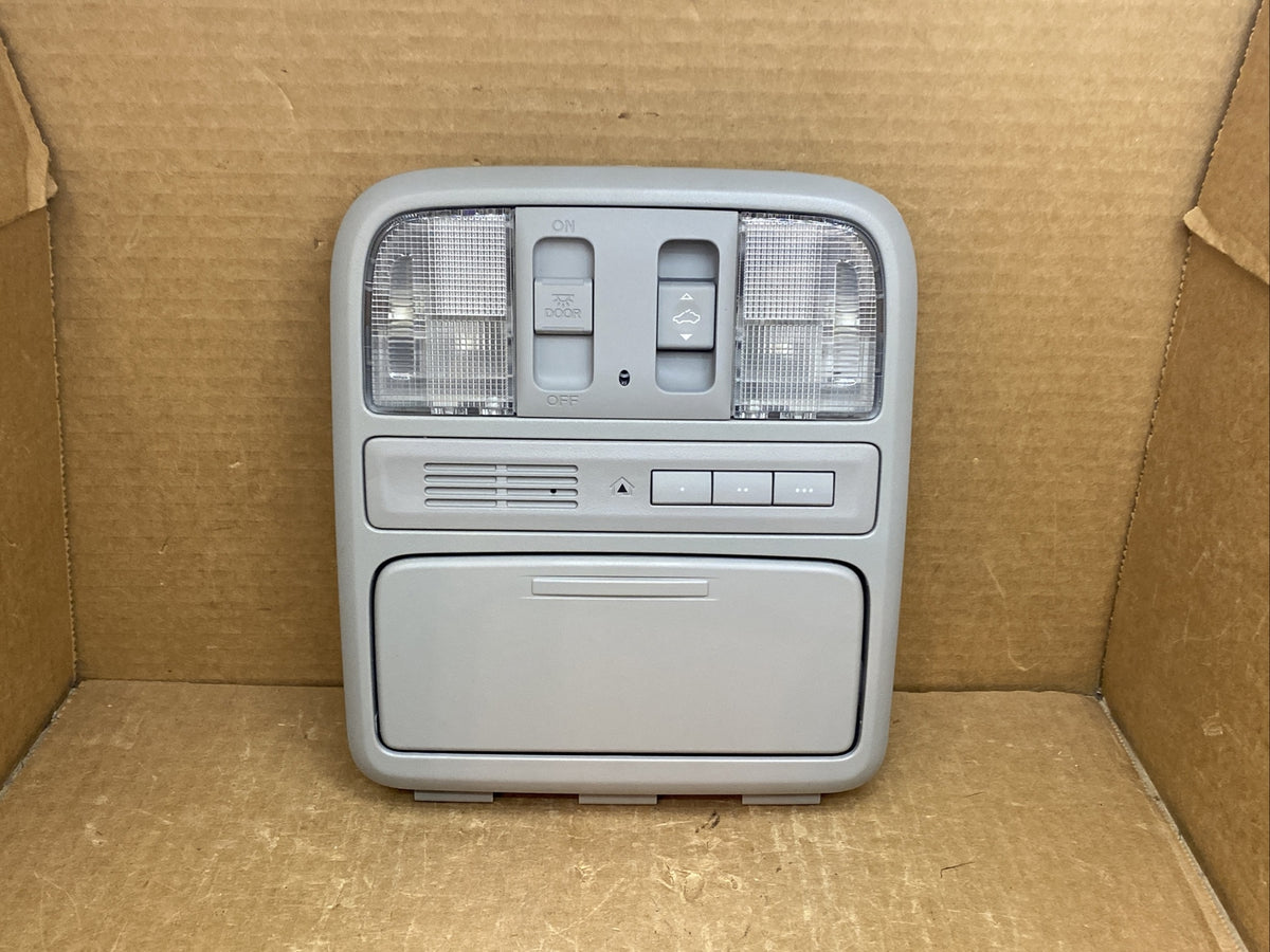 2009 2015 Honda Pilot Light Gray Over Head Overhead Console Homelink Sunroof0