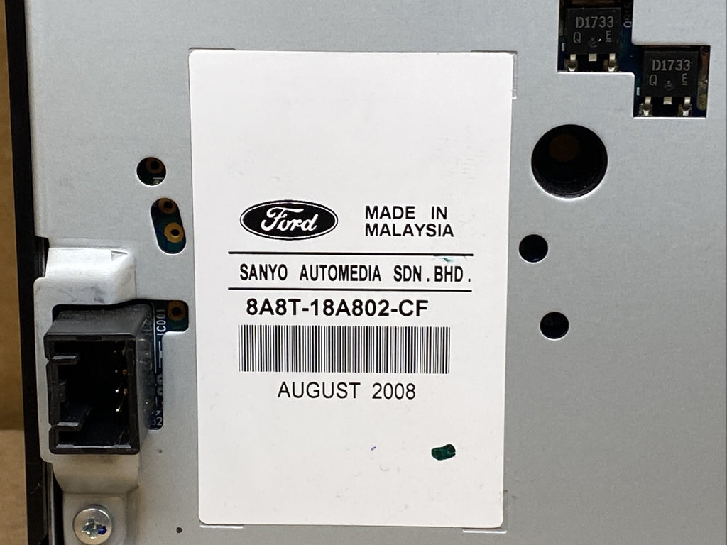 2009 2012 Ford Flex Radio Face Plate Dial Climate Control Panel 8A8T 18A802 CF5