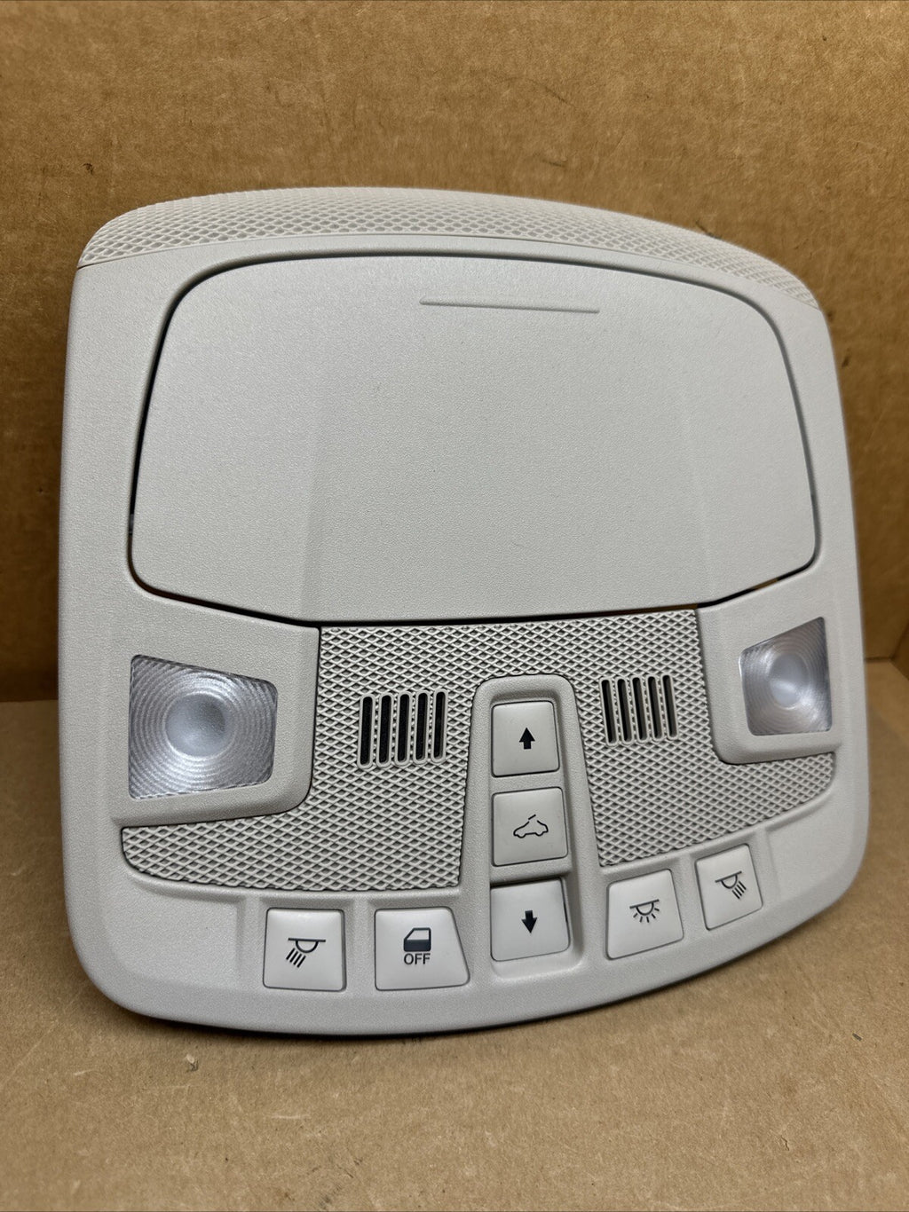 2013 2016 Ford Fusion Over Head Overhead Center Console Dome Lights Gray1