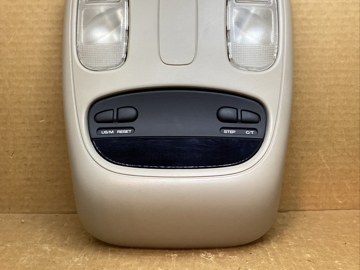 2006 2008 Dodge Ram Overhead Console Dome Map Lights Digital Display 56049824AC3