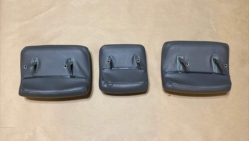 2007 2011 Toyota Camry Back Rear Head Rest Headrest Leather Set Ash Gray 136