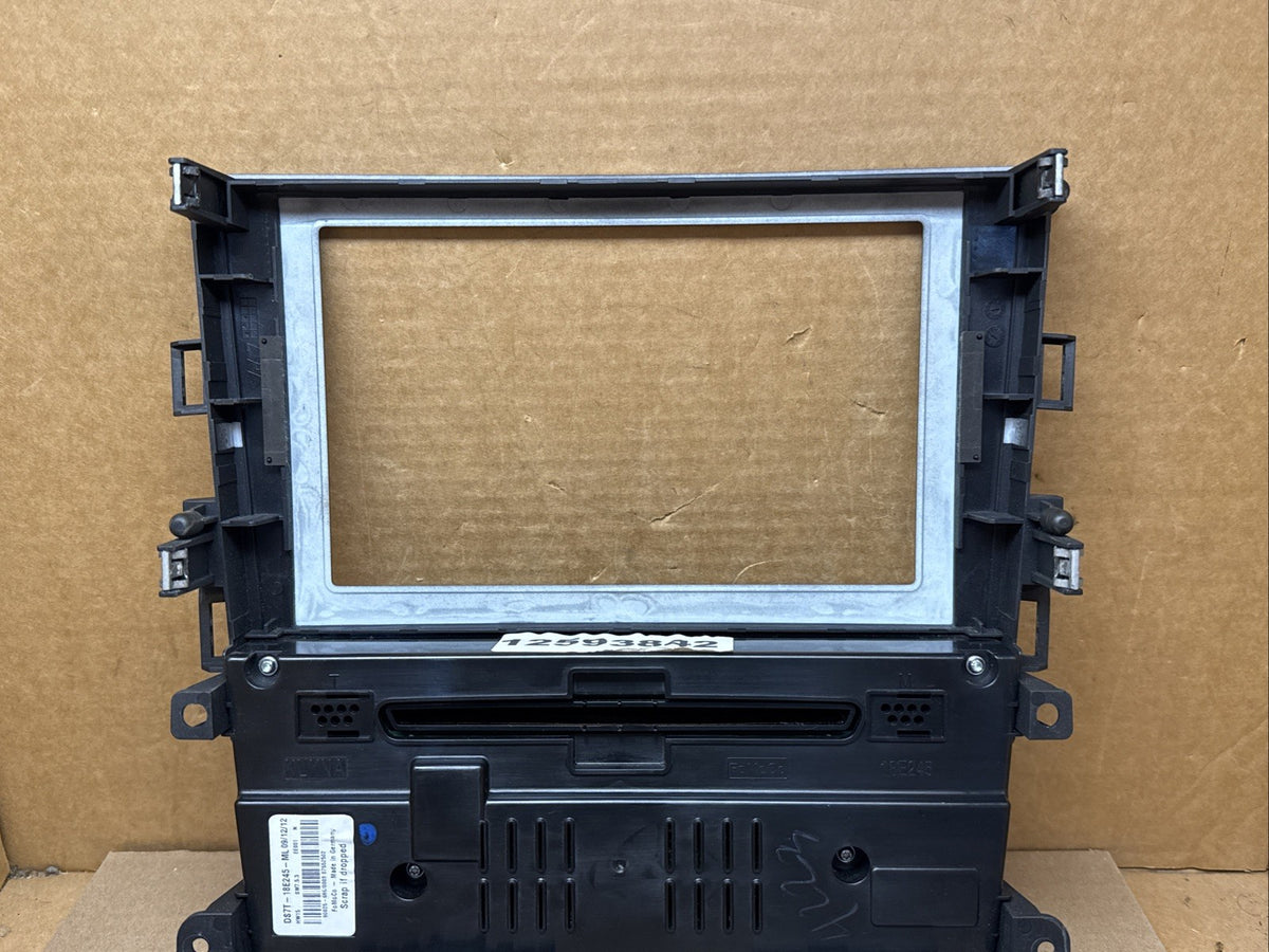 14 15 Ford Fusion Temp Temperature Climate Radio Control Bezel DS7T 18E245 ML10