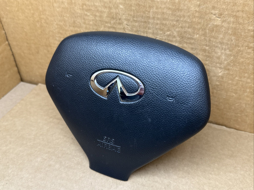 2007 2015 INFINITI G25 G35 G37 EX35 Q40 LEFT DRIVER STEERING WHEEL AIRBAG BLACK3