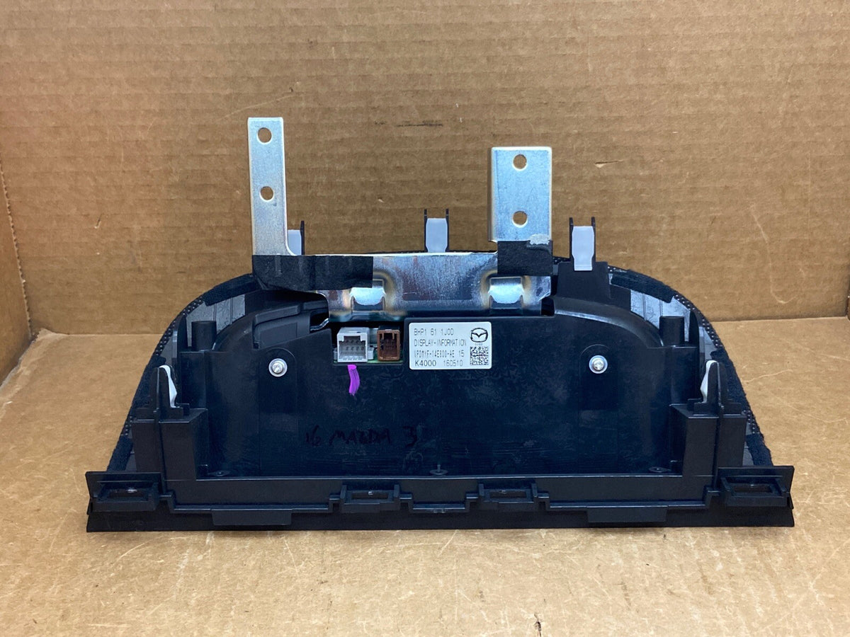 2014 2016 Mazda 3 Audio Radio Navigation Info Display Screen OEM BHP1 61 1J0D8