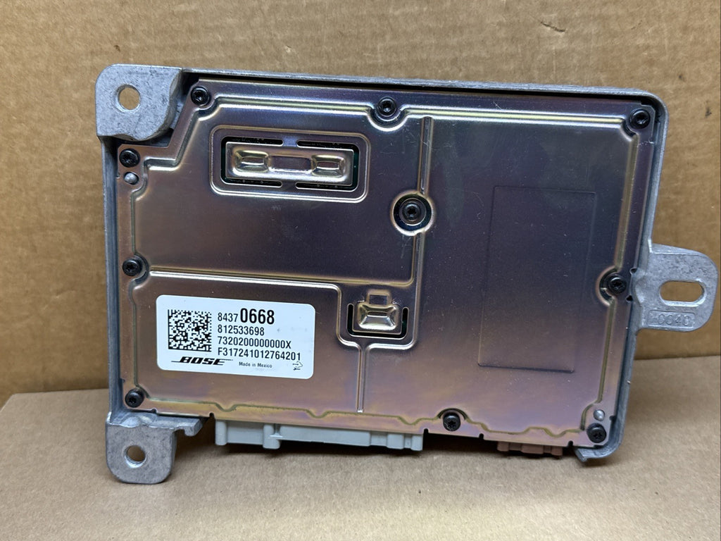 2018 2021 Chevrolet Traverse Bose Audio Radio Stereo Amplifier Amp OEM 843706680