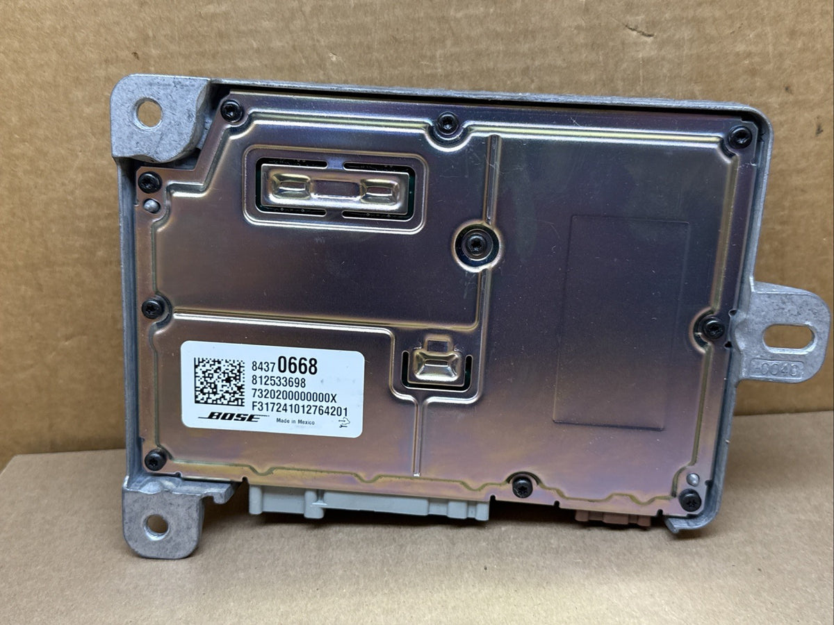 2018 2021 Chevrolet Traverse Bose Audio Radio Stereo Amplifier Amp OEM 843706680