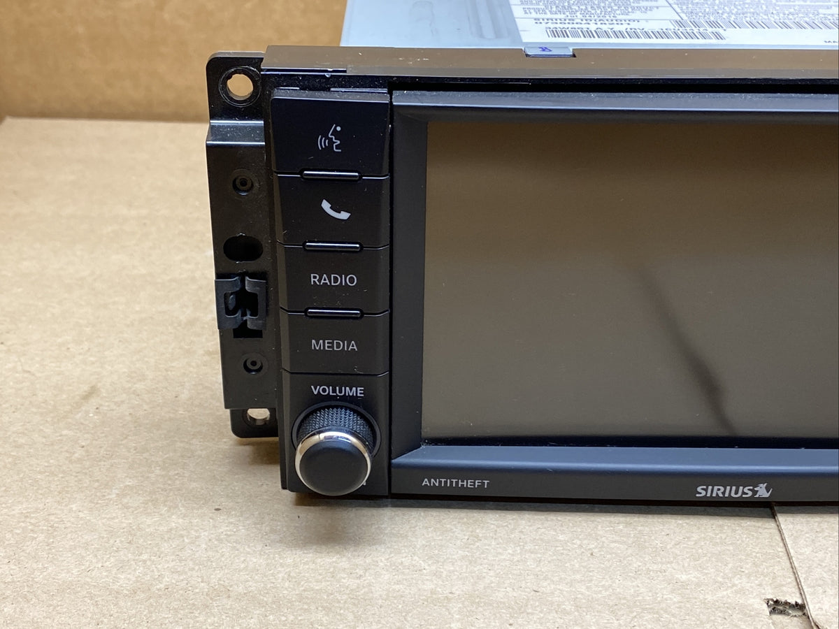 Jeep Dodge Chrysler Touchscreen Radio RBZ P68284017AD 68284017AD5