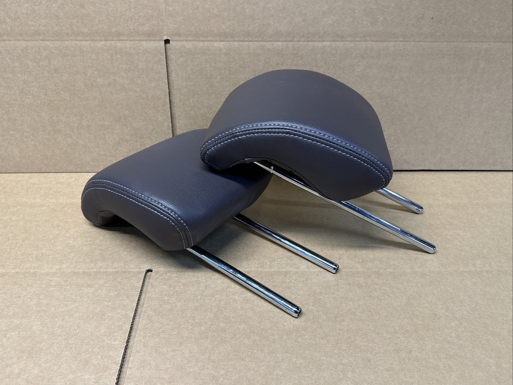 2015 2020 TAHOE SUBURBAN YUKON Brown 3rd Row Rear Seat Headrest Head Rest Pair4