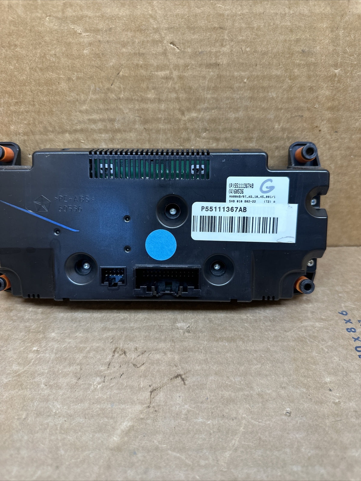 11 20 Grand Caravan Town Country Climate Temp Temperature Control P55111367AB4