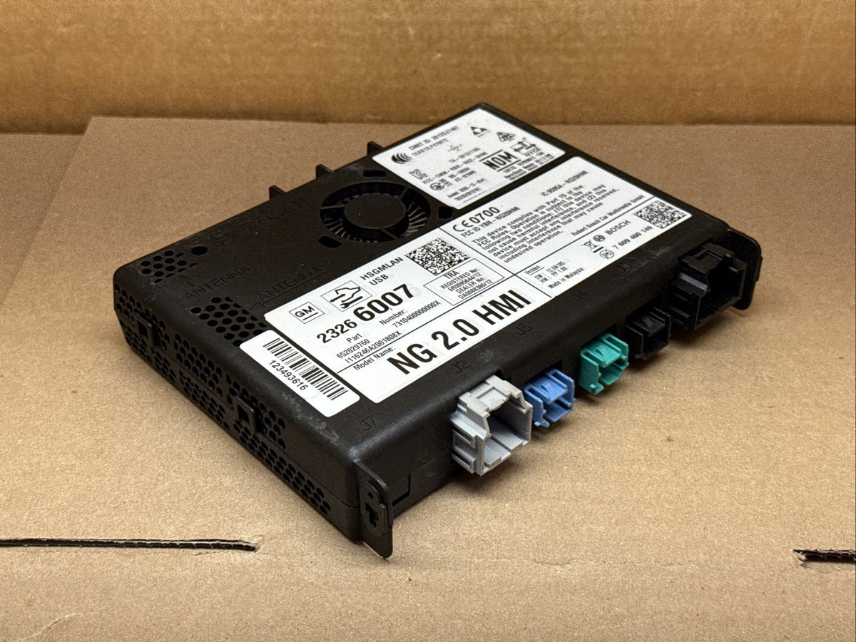 GM HMI Human Machine Interface Control Module 232660072