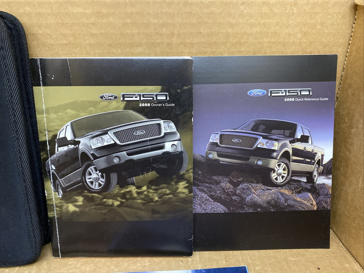 2008 08 Ford F150 F 150 Owner's Owners Owner Manual Book Guide Set Case OEM2