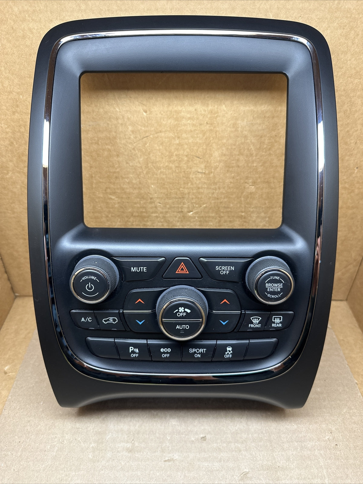 2018   2020 DODGE DURANGO DASH HEATER CLIMATE CONTROL SWITCH UNIT 68333652AA OEM0