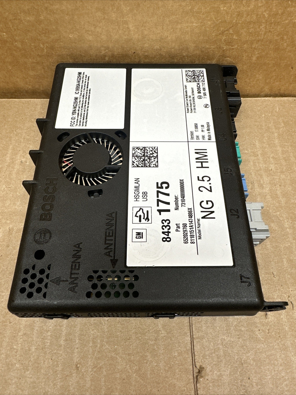 2015 2018 GM OEM 2.5 HMI HUMAN MACHINE INTERFACE CONTROL MODULE 843317752
