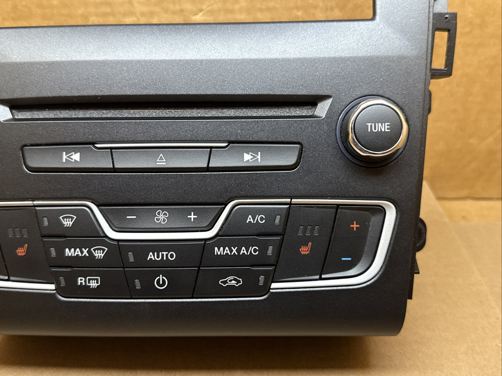 17 20 Fusion Temp Temperature Climate Radio Control Bezel Panel HS7T 18E245 AHA4