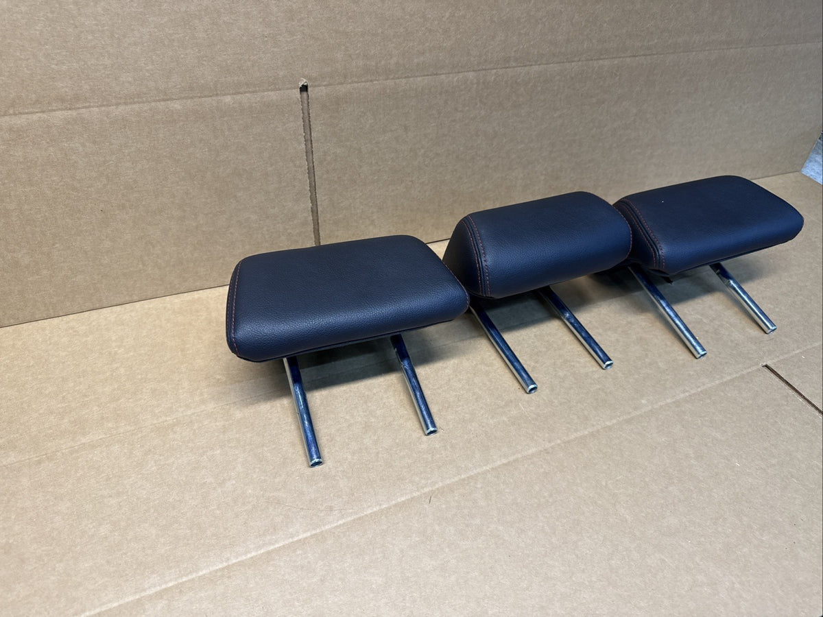 2014 2018 Mazda3 Mazda 3 Head Rest Headrest 2nd Row Rear Seat Set Black Leather4