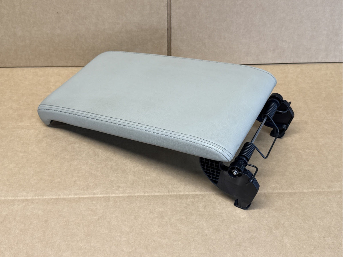 2013 2018 Acura RDX Center Console Lid Cover Arm Rest Armrest Leather Beige Tan5