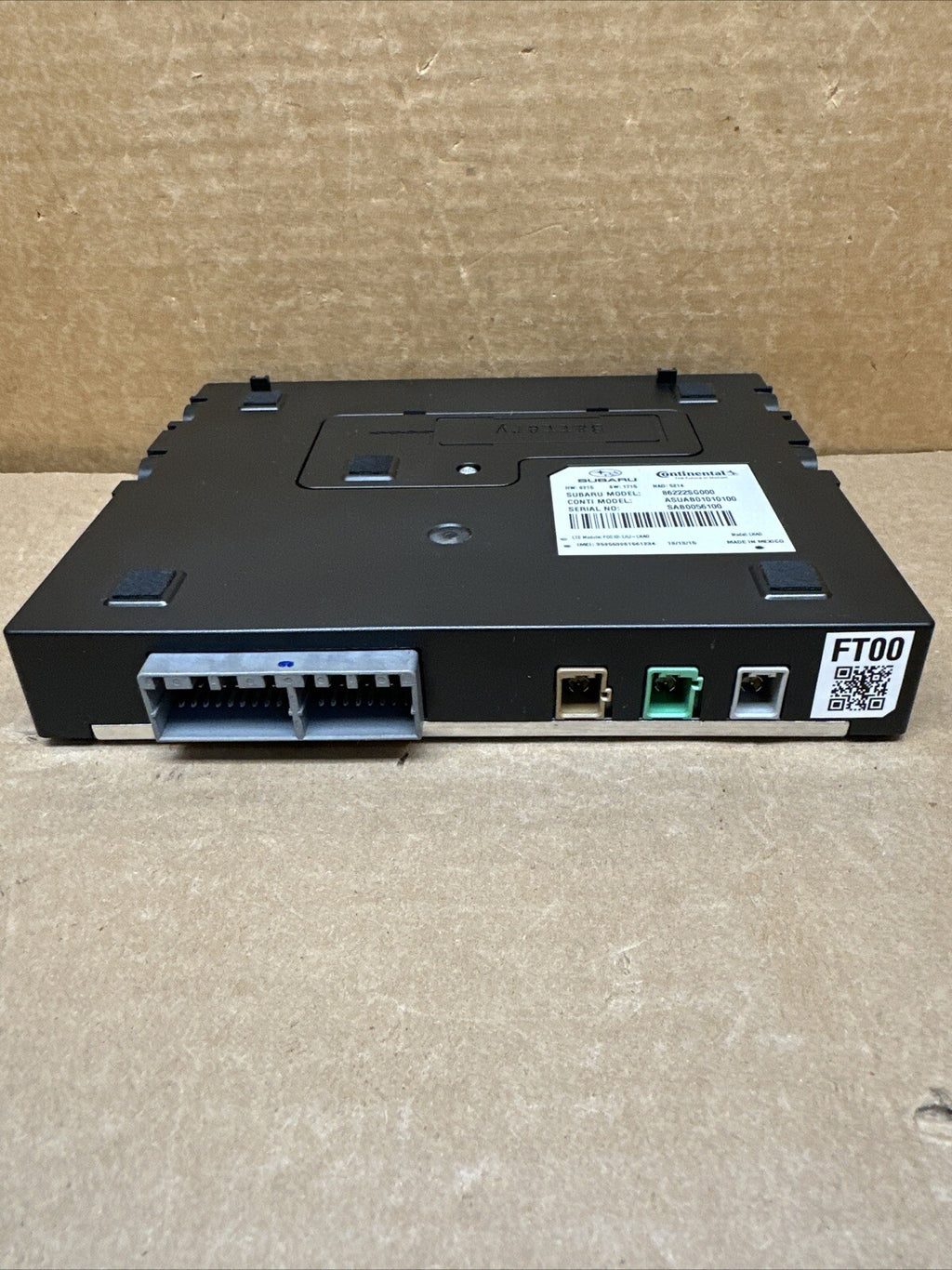 2016 2018 Subaru Forester Communication Telematics Control Module 86222SG0002