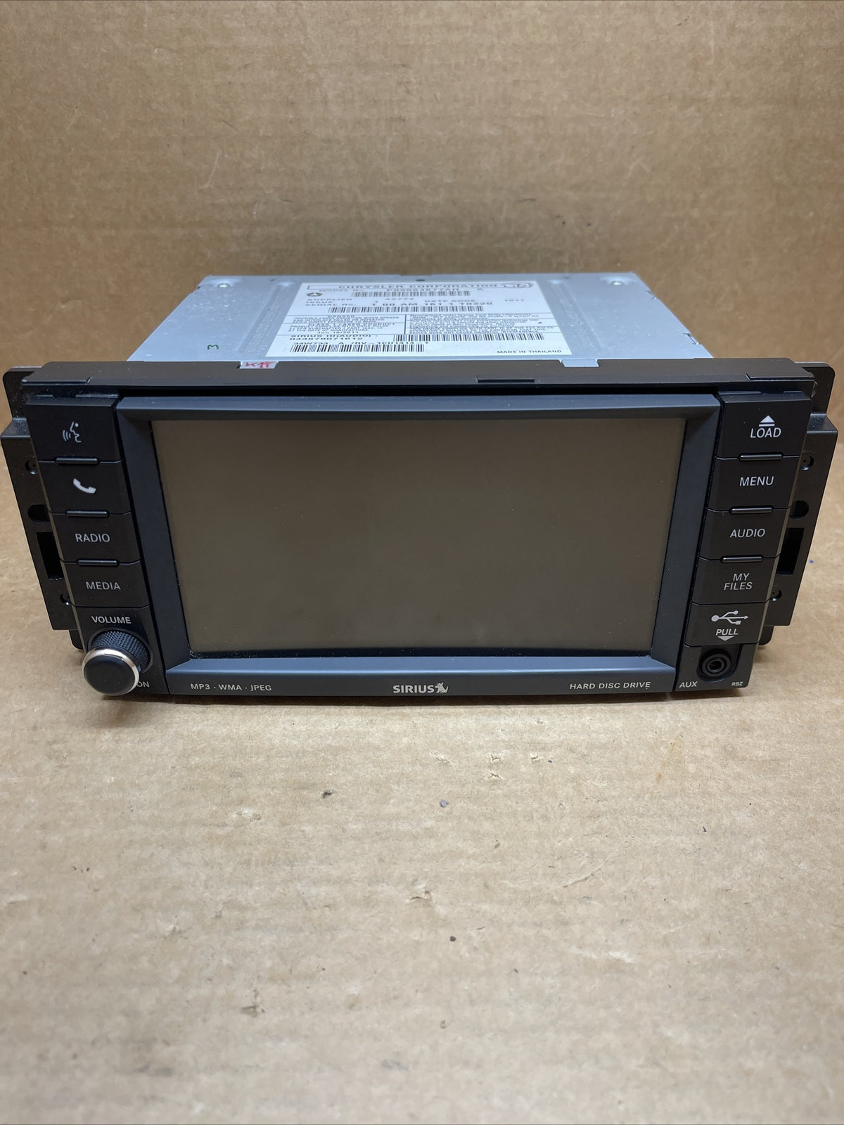Jeep Chrysler Dodge MyGig RBZ Low Speed Touchscreen Display Radio P05064677AH0