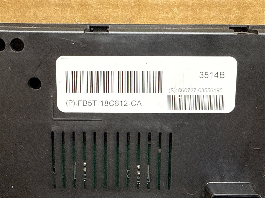 2011 2015 Explorer Temperature Temp Climate Control Module FB5T 18C612 CA1