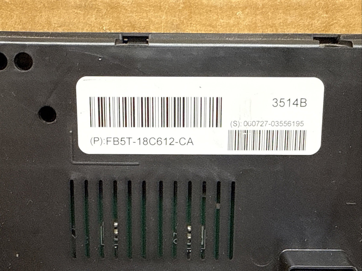 2011 2015 Explorer Temperature Temp Climate Control Module FB5T 18C612 CA1