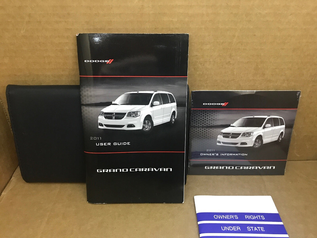2011 11 DODGE GRAND CARAVAN OWNER'S OWNERS OWNER MANUAL BOOK GUIDE SET CASE OEM2
