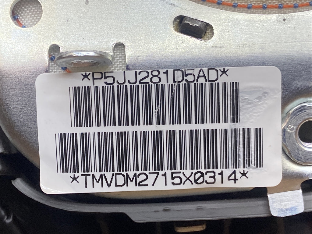 05 07 Grand Cherokee Front Left Driver Side Steering Wheel Air Bag Airbag Gray10