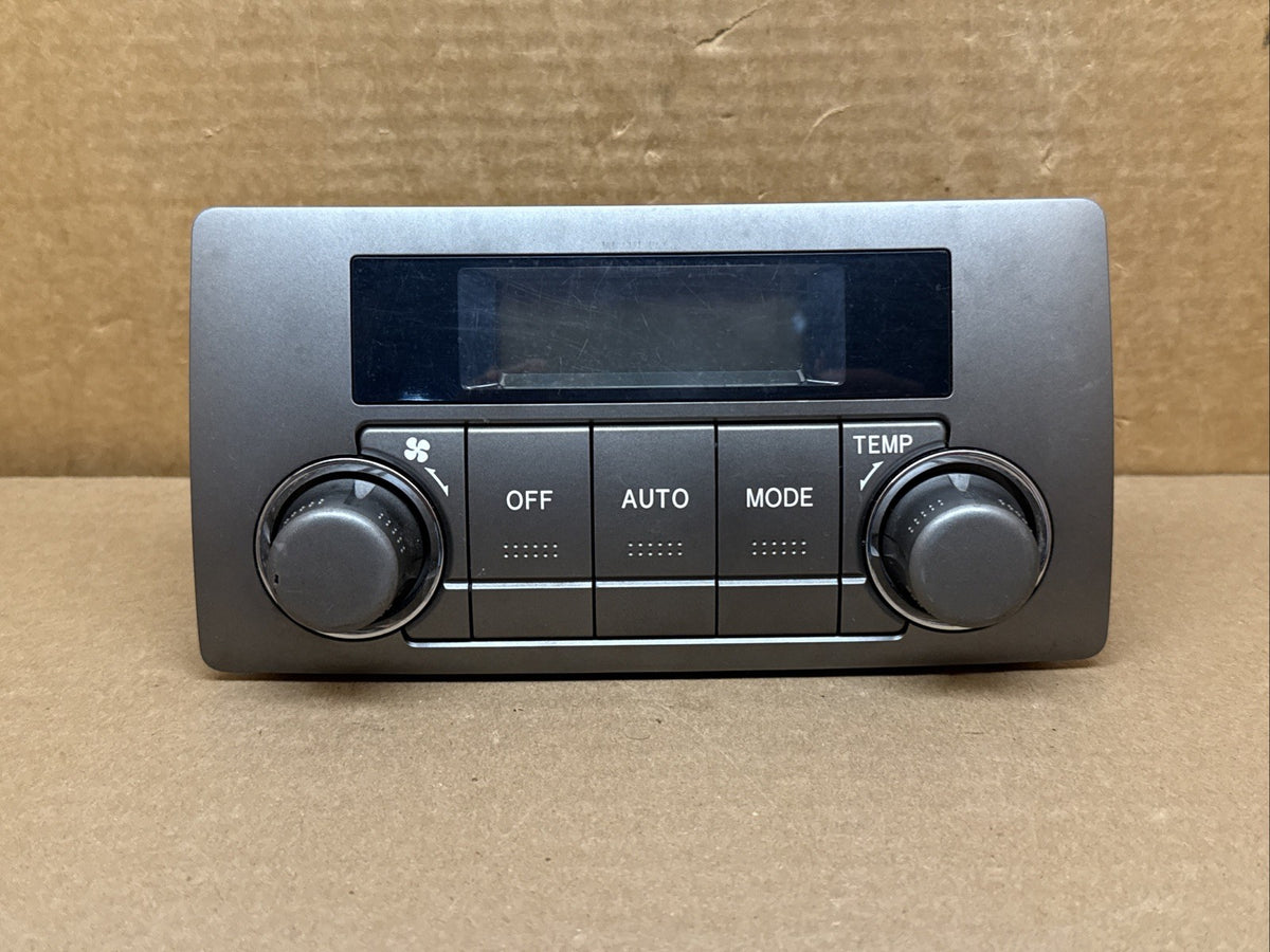 2008 2010 Toyota Highlander Rear Climate Temp Temperature Control 55900 480200