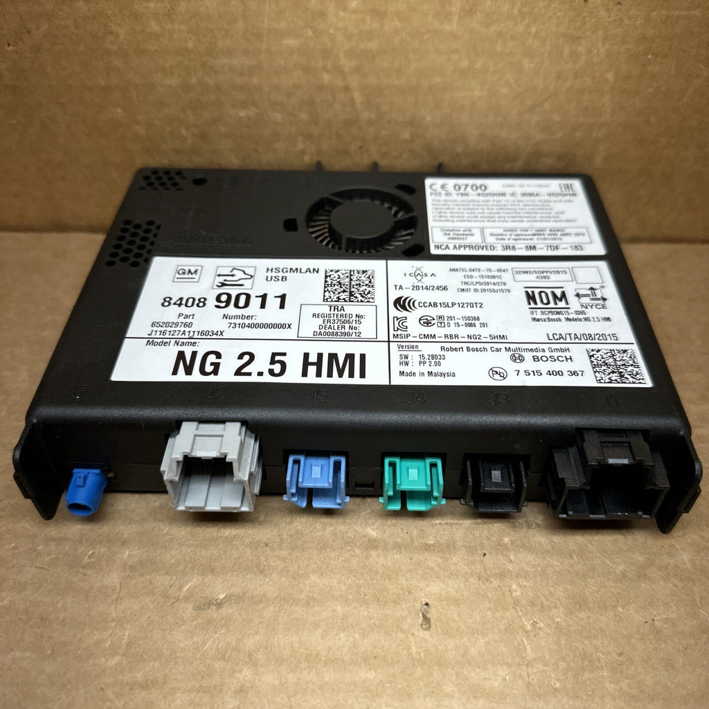 2015 2016 GM HMI Human Machine Interface Control Module 840890113