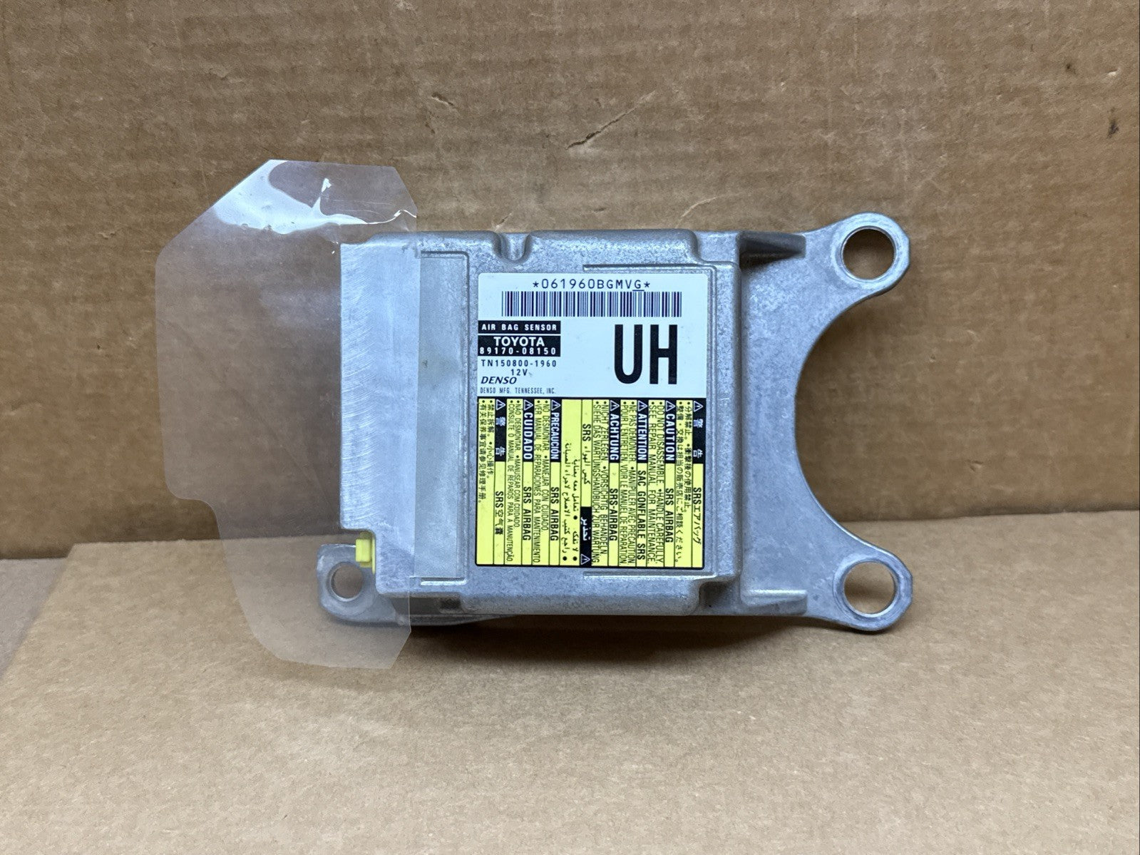 211 2014 Toyota Sienna Air Bag Airbag Control Module Computer 89170 081500