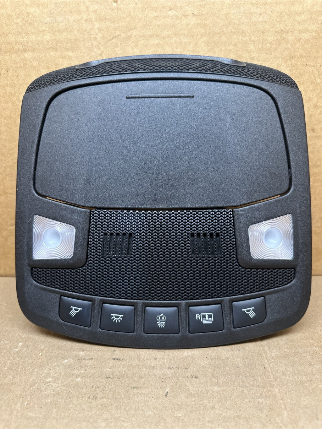2017 2020 Lincoln Continental Over Head Overhead Console Black1