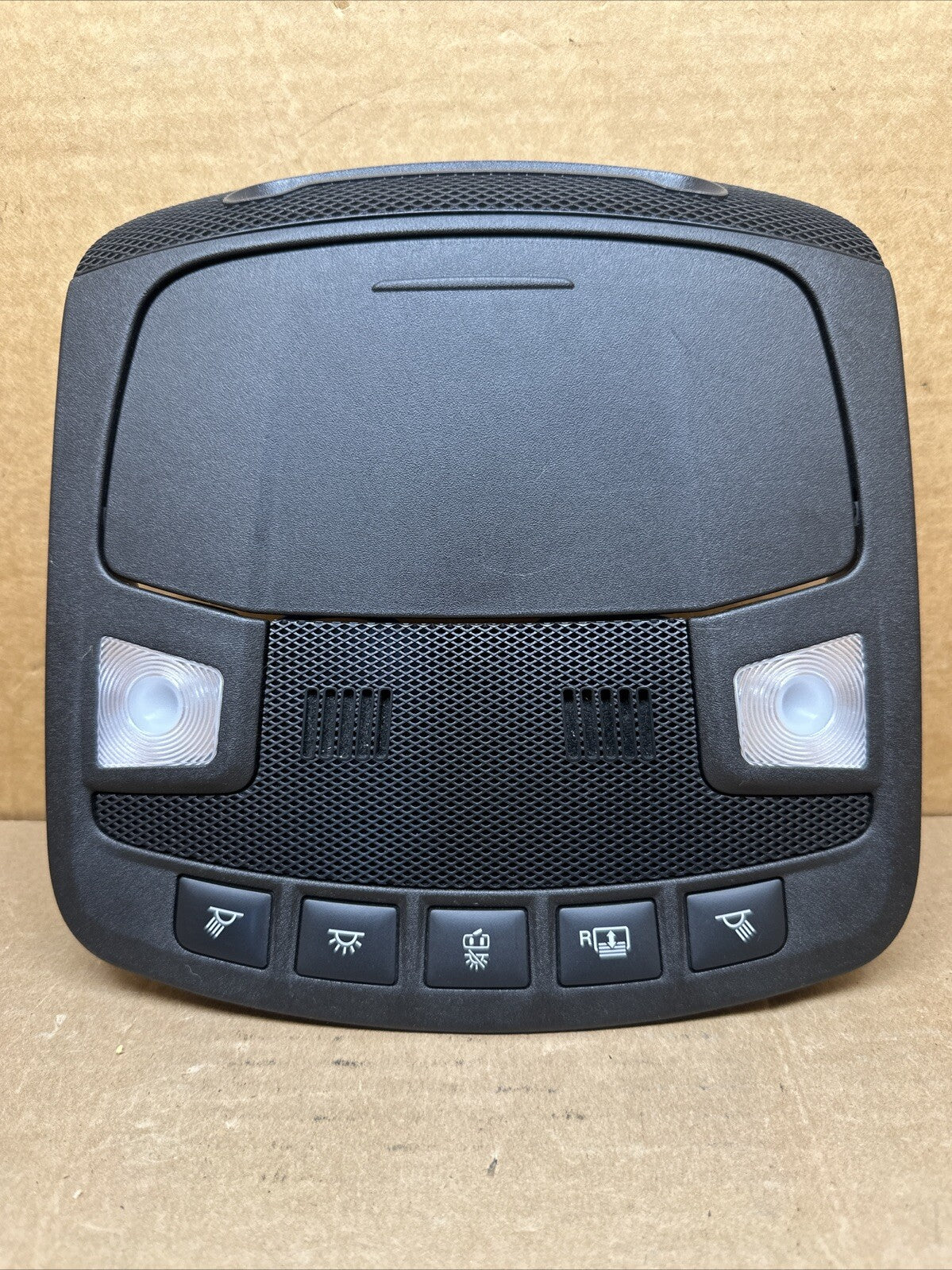 2017 2020 Lincoln Continental Over Head Overhead Console Black1