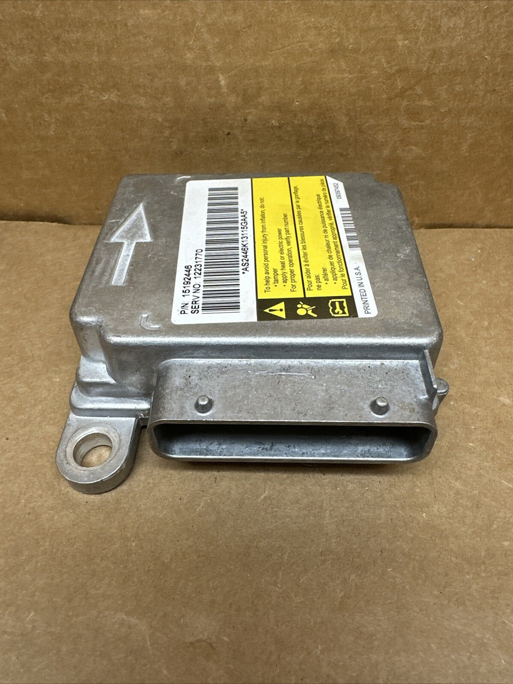2003 2004 Chevy Silverado GMC Sierra 1500 SRS Control Module 151924462