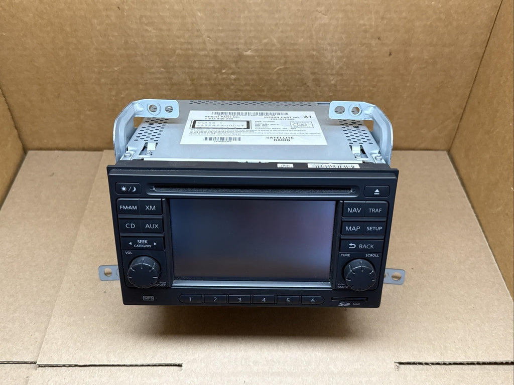 2012 2014 Nissan Juke Cube Radio Display Receiver Screen 7612830230 259151FS0E1